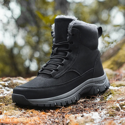 Moderne Outdoor Winterstiefel für Herren mit Schnürung | ideal für Outdoor Aktivitäten