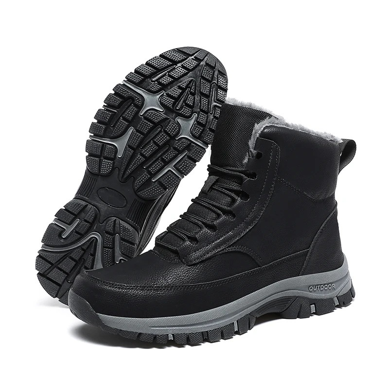 Moderne Outdoor Winterstiefel für Herren mit Schnürung | ideal für Outdoor Aktivitäten