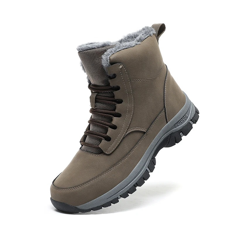 Moderne Outdoor Winterstiefel für Herren mit Schnürung | ideal für Outdoor Aktivitäten