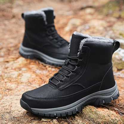 Moderne Outdoor Winterstiefel für Herren mit Schnürung | ideal für Outdoor Aktivitäten