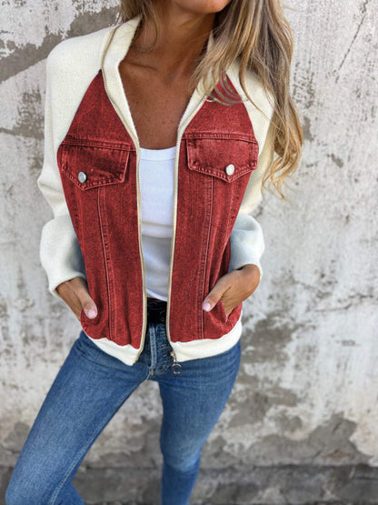 Amanda - Moderne Denim-Jacke für Damen – ein Must-Have für jede Garderobe